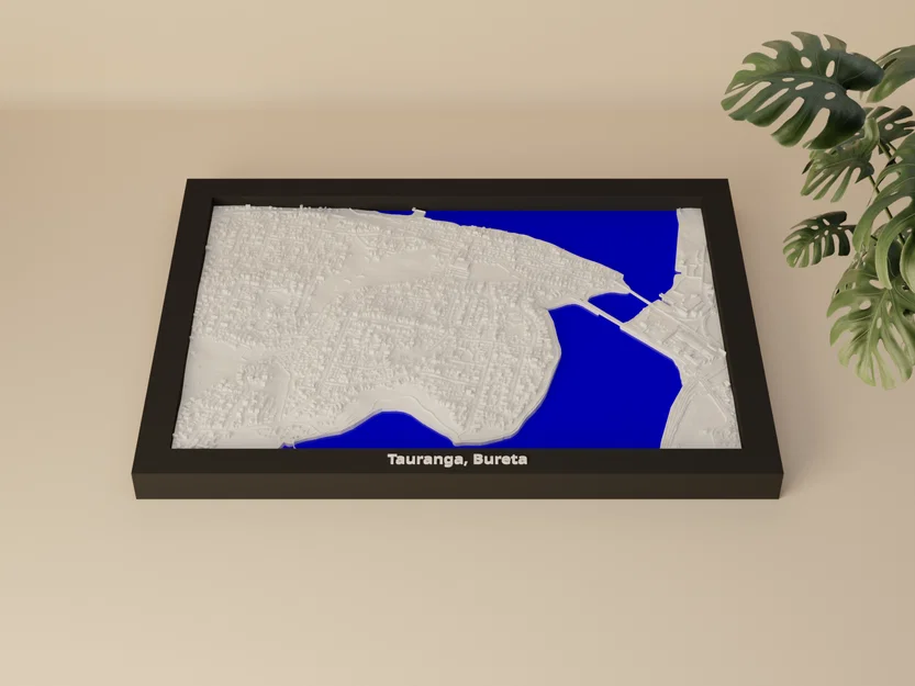 Tauranga, Bureta, New Zealand - Mô hình 3D Miniature - Image 3