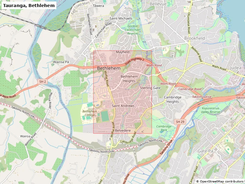 Tauranga, Bethlehem, New Zealand - Mô hình 3D thu nhỏ - Image 8