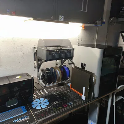 Giá treo tường BambuLab AMS 2 Pro kèm giữ Filament (AMS 2 Pro)