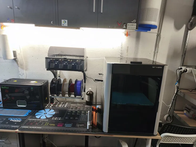 Giá treo tường BambuLab AMS 2 Pro kèm giữ Filament (AMS 2 Pro) - Image 3