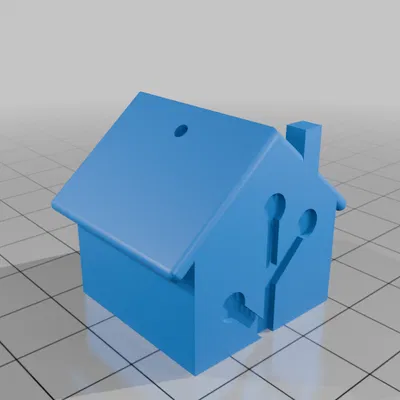 Móc Khóa Home Assistant (Home Assistant Keychain)