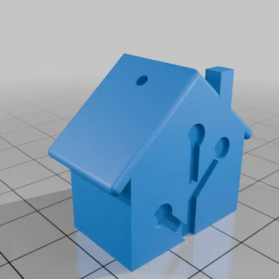 Móc Khóa Home Assistant (Home Assistant Keychain)