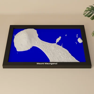 Mount Maunganui, New Zealand - Mô hình thu nhỏ 3D