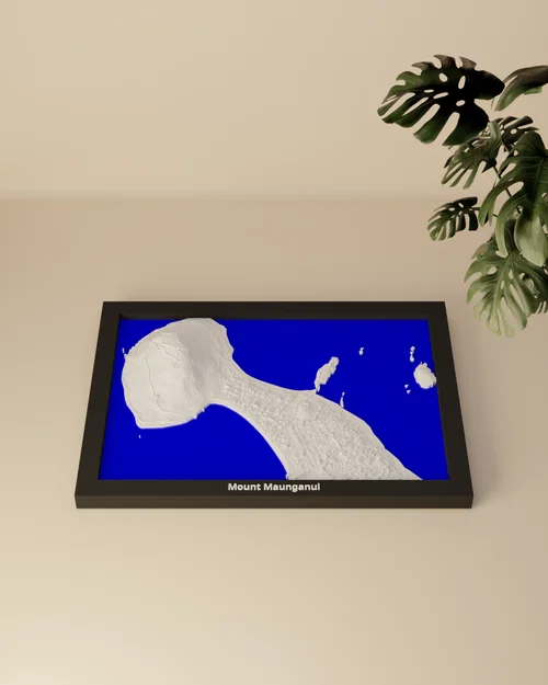 Mount Maunganui, New Zealand - Mô hình thu nhỏ 3D - Image 2