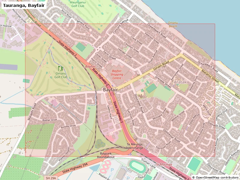 Tauranga, Bayfair, New Zealand - 3D Miniature - Image 8