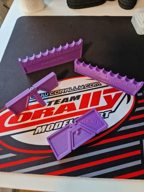 Thước Droop DIY tiết kiệm Rebuild RC cho buggy/truggy RC tỉ lệ 1/8 - Image 1