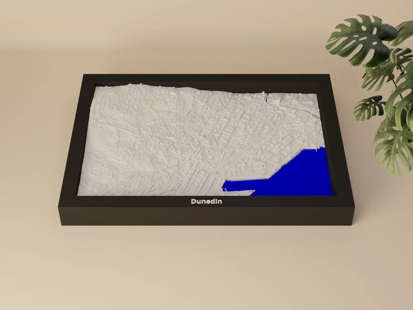 Dunedin, New Zealand - Mô hình mini 3D - Image 1