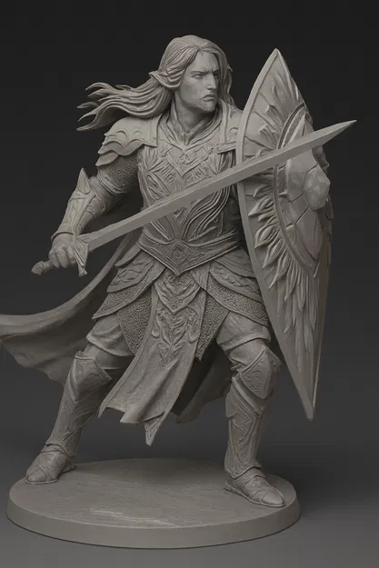 Fingolfin – Velekrál Noldor (mẫu 3D) - Image 1