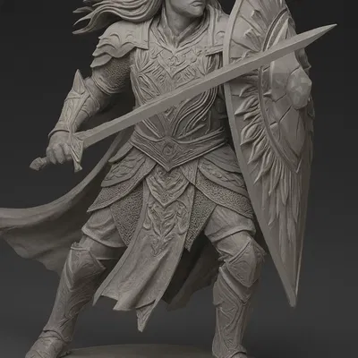 Fingolfin – Velekrál Noldor (mẫu 3D)