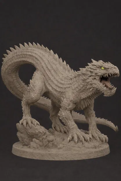 Glaurung – První drak Středozemě (mẫu 3D) - Image 1