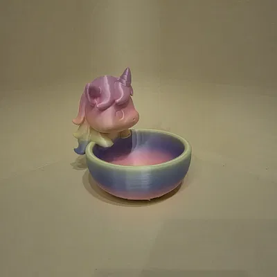 Miska Trang Trí Phép Thuật Có Kỳ Lân (Kouzelná Dekorační Miska s Jednorožcem)