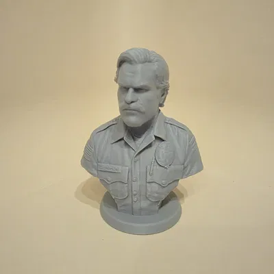 Bust Jim Hopper – Stranger Things