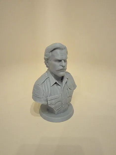 Bust Jim Hopper – Stranger Things - Image 2