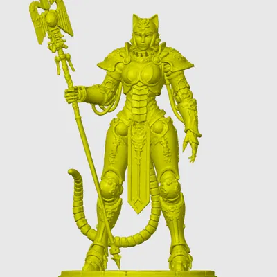 Warhammer cat-girl 34