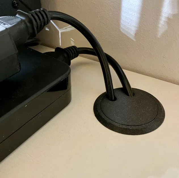 Ống lót lỗ đi dây PSU và nắp che (Prusa Mini+) - Image 1