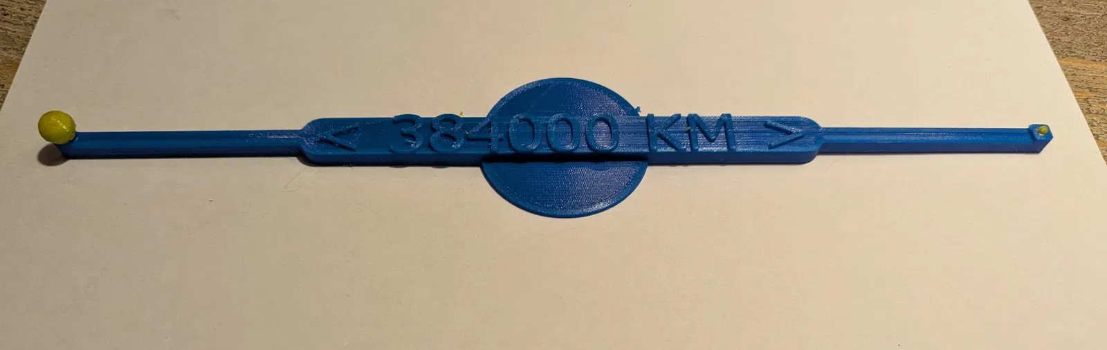 Tỷ lệ khoảng cách Trái Đất đến Mặt Trăng - Image 1