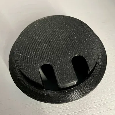 Ống lót lỗ đi dây PSU và nắp che (Prusa Mini+)