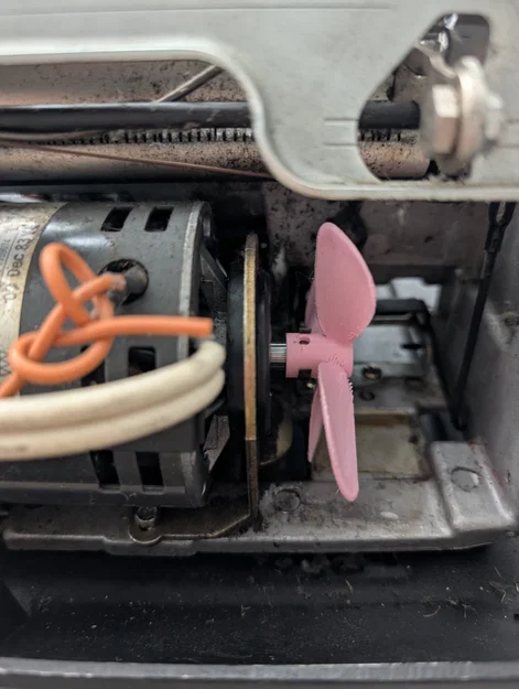 Cánh quạt motor thay thế cho IBM Selectric - Image 2