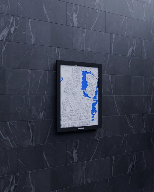 Pegasus, New Zealand - 3D Miniature - Image 4