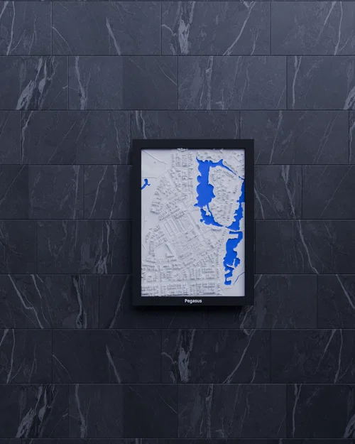 Pegasus, New Zealand - 3D Miniature - Image 5