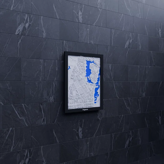 Pegasus, New Zealand - 3D Miniature - Image 7