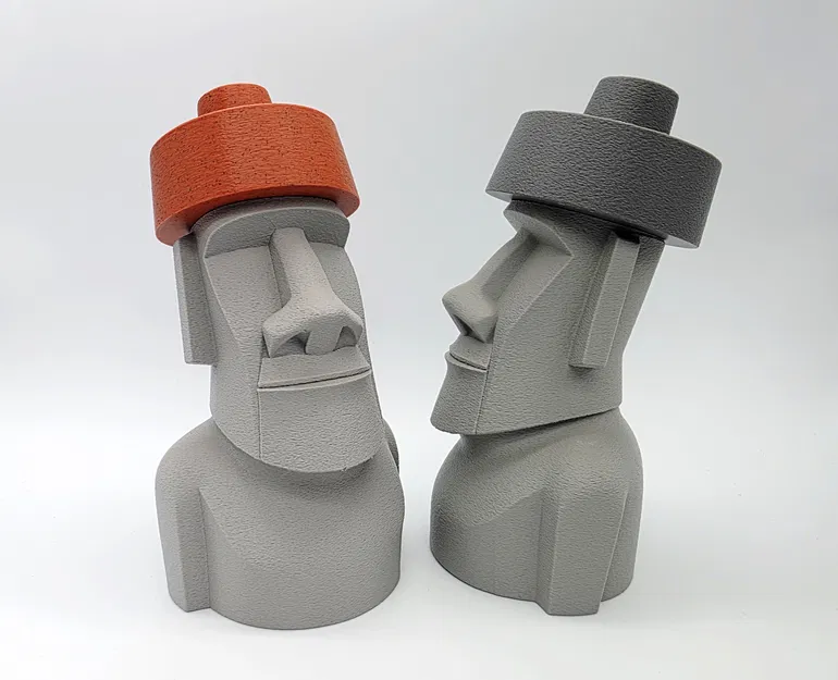 Moai đội Top Knot (Mũ) 2 mảnh - Bộ sưu tập The Moai Collection - Image 2