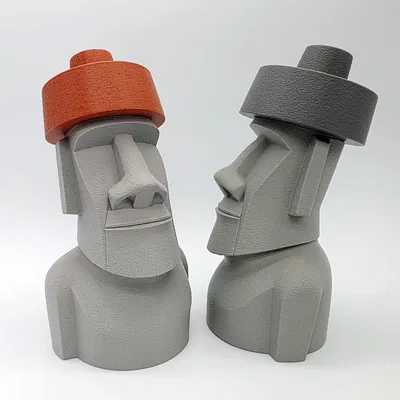 Moai đội Top Knot (Mũ) 2 mảnh - Bộ sưu tập The Moai Collection