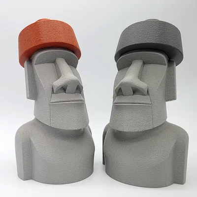 Moai đội Top Knot (Mũ) 2 mảnh - Bộ sưu tập The Moai Collection