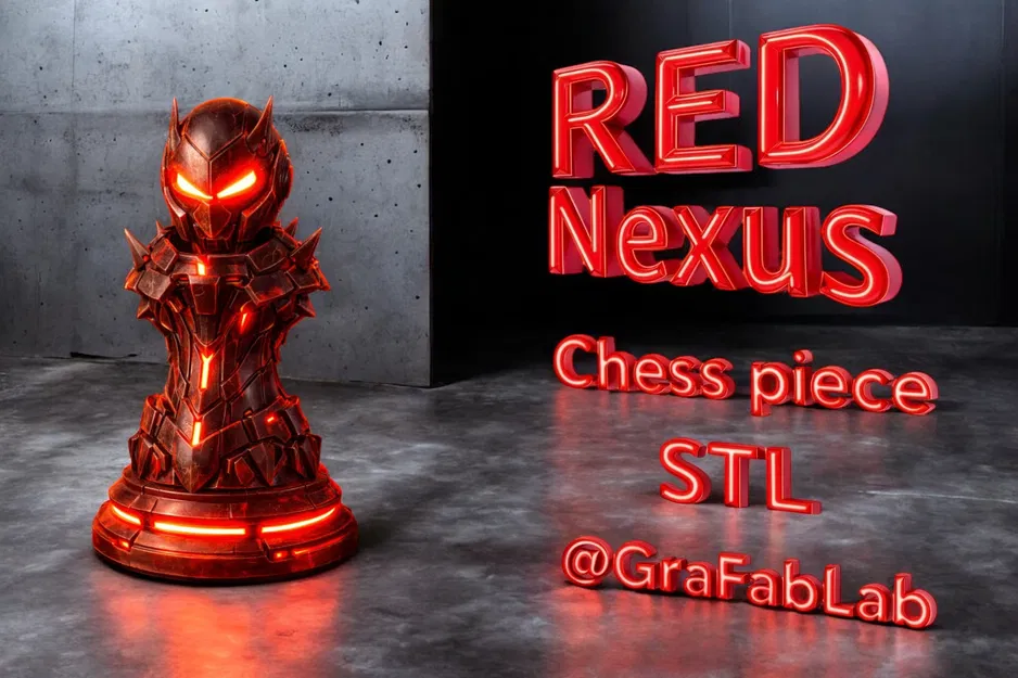 Red Nexus "Pawn" - quân Tốt cờ vua - Image 1