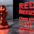 Red Nexus "Pawn" - quân Tốt cờ vua - Thumbnail 1