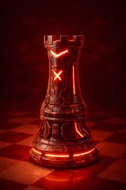 Red Nexus “Rook” - quân Xe cờ vua - Image 3