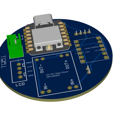 Levoit Mini - Smartified (PCB tuỳ biến + ESPHome)