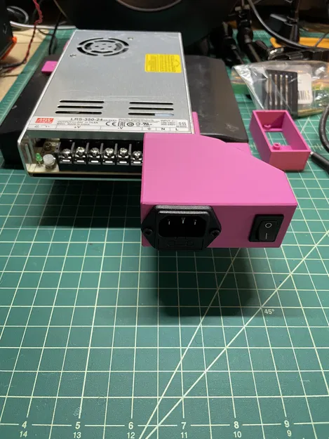 Giá Đỡ Treo Tường Mean Well LRS-350-24 - Image 3