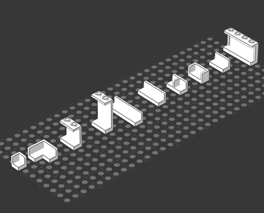 LEGO 6231 4865 23969 93095 23950 30413 91501 4864 14718 2362 - Image 1