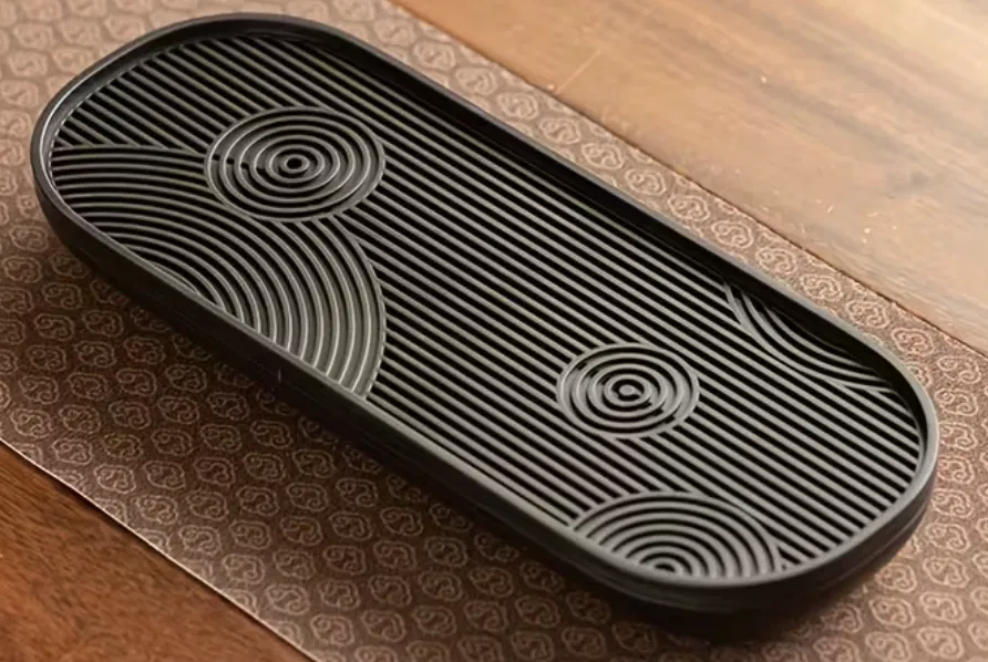 Khay Trà Gongfu Cha Trung Hoa - Melamine Tea (In 3D) - Image 1