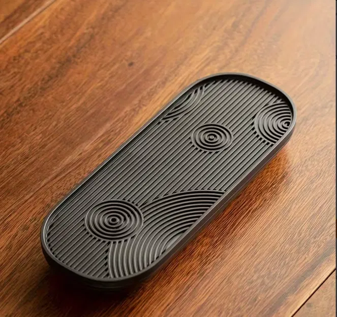 Khay Trà Gongfu Cha Trung Hoa - Melamine Tea (In 3D) - Image 5