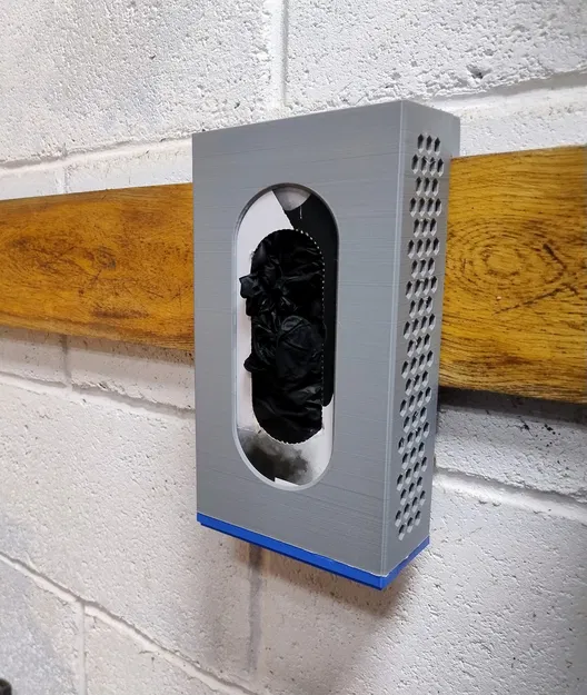 Giá treo hộp găng tay latex cho tường French Cleat - Image 1