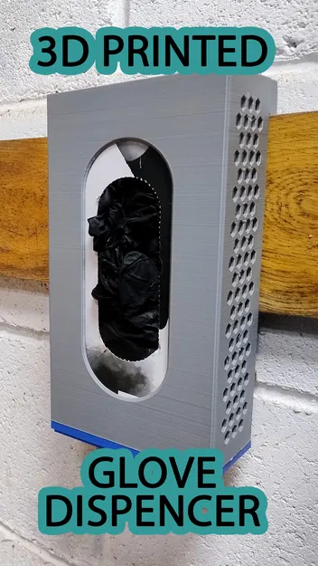 Giá treo hộp găng tay latex cho tường French Cleat - Image 2