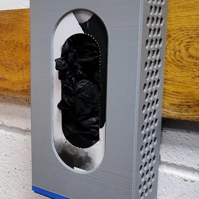 Giá treo hộp găng tay latex cho tường French Cleat