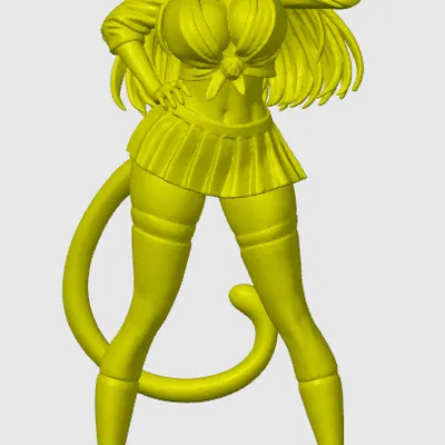 Figurine anime cat-girl 14