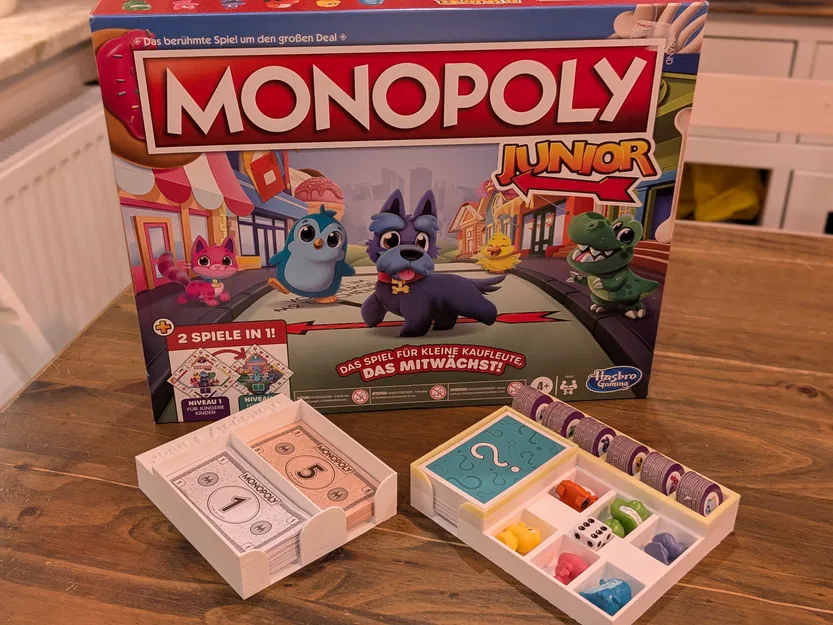 Organizer Monopoly Junior dạng 2 phần - Image 1
