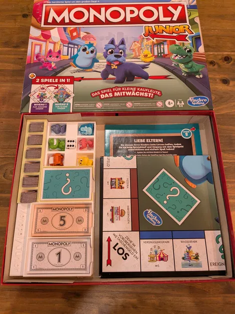 Organizer Monopoly Junior dạng 2 phần - Image 2