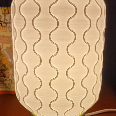 Đế phẳng cho đèn phong cách mid-century modern