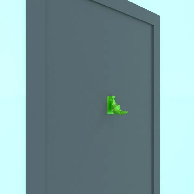 011 Metapod Door Knocker 3D print pokemon - Mẫu 3D tay gõ cửa - Image 2