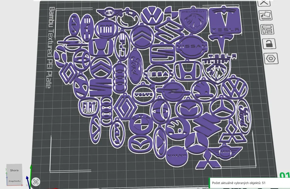 Klicenka logo aut – Klicenka có logo các hãng xe - Image 1