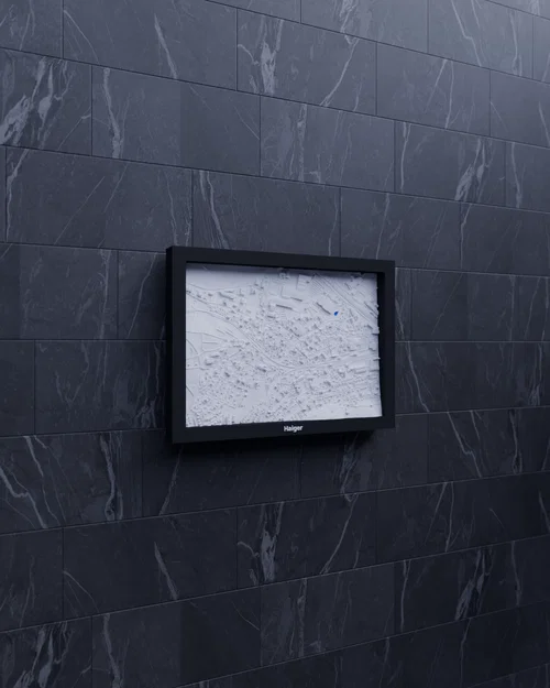 Haiger, Đức - 3D Miniature địa hình (Topographic) - Image 4