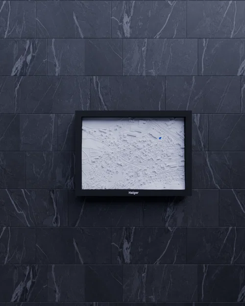 Haiger, Đức - 3D Miniature địa hình (Topographic) - Image 5