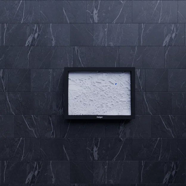 Haiger, Đức - 3D Miniature địa hình (Topographic) - Image 7