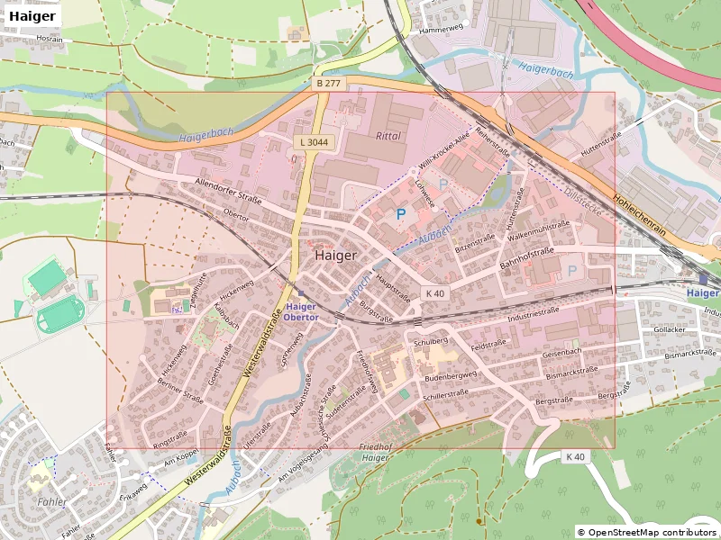 Haiger, Đức - 3D Miniature địa hình (Topographic) - Image 8