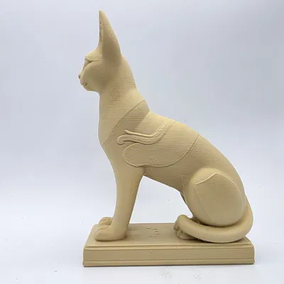 Tượng Mèo Ngồi Ai Cập - Bộ Sưu Tập The Pharoah